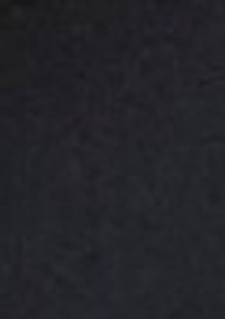 Black Embroidered Organza Saree Set