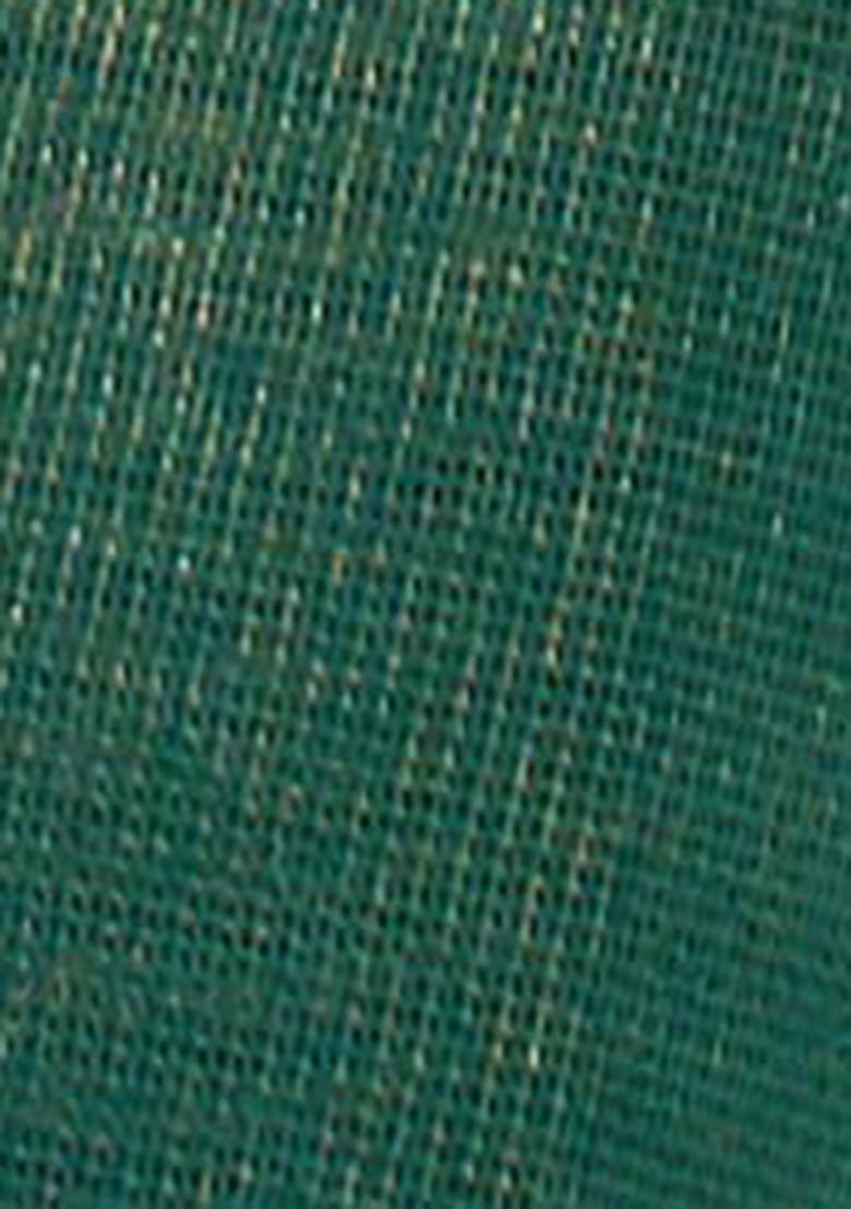 Sea Green Weaving Net Saree Set