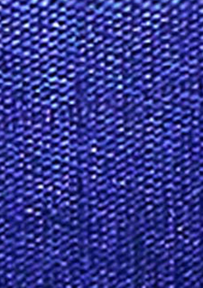 Blue Printed Georgette Saree Set