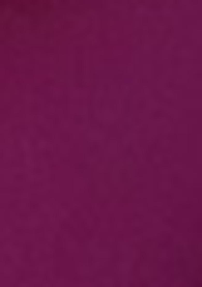 Wine Zari Woven Silk Saree Set