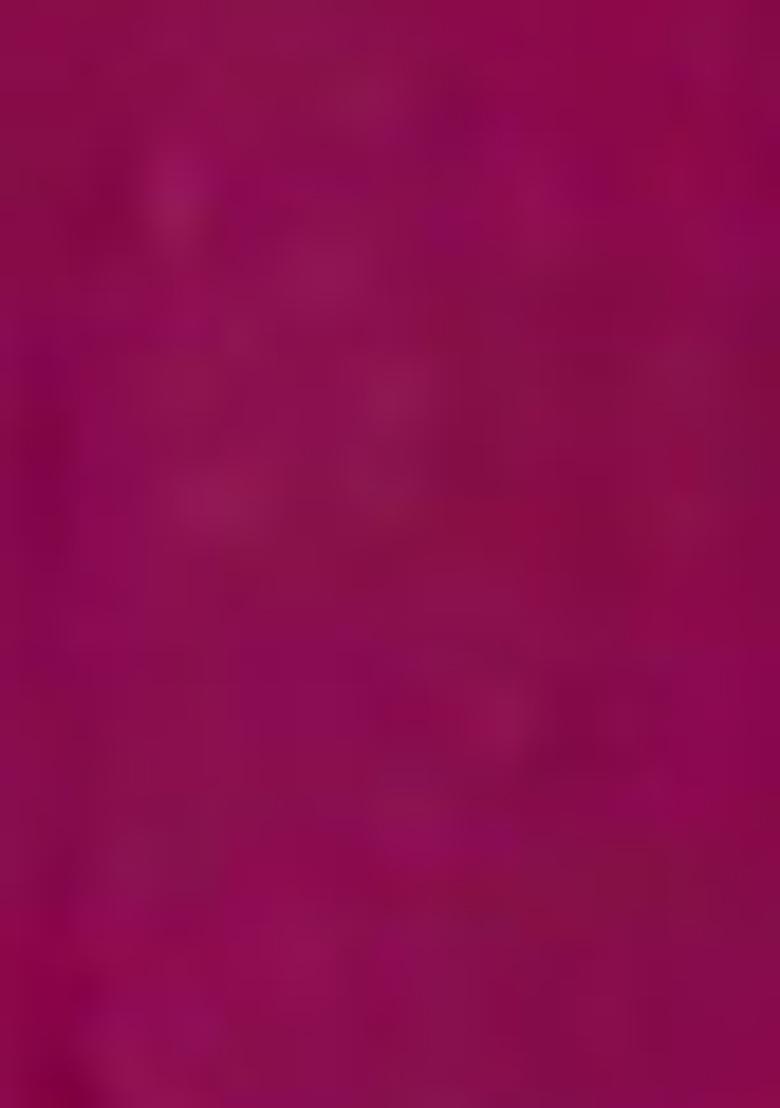 Pink Embroidered Georgette Saree Set