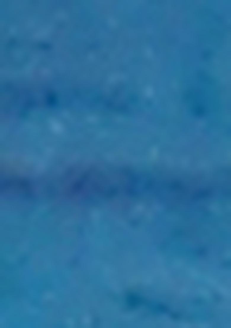 Blue Floral Print Cotton Silk Saree Set