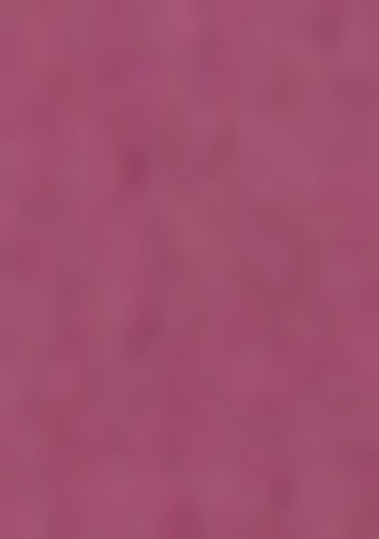 Pink Thread Embroidered Muga Cotton Saree Set