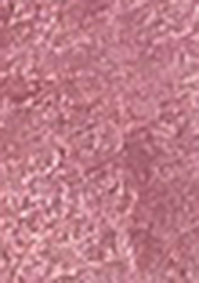 Rani Pink Sequin Embroidered Silk Saree Set