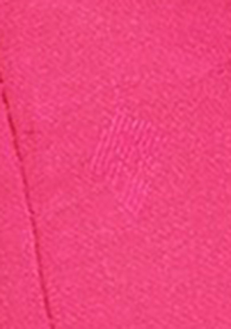 Pink Zari Embroidered Silk Saree Set