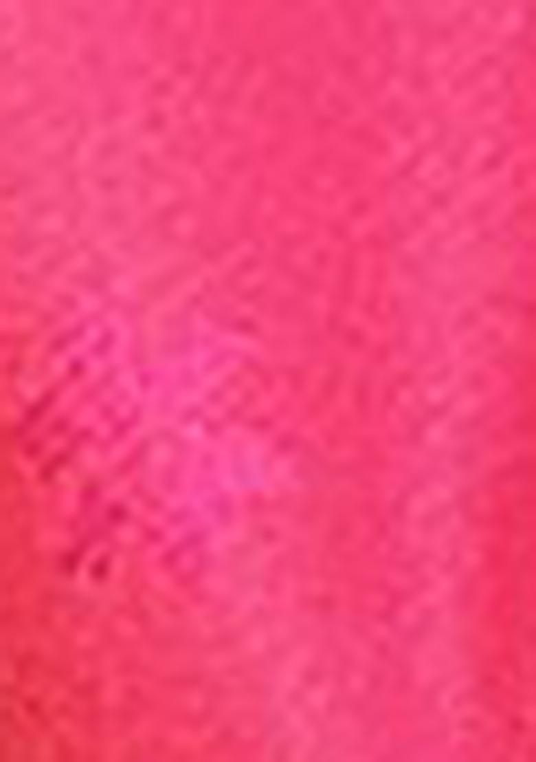 Orange Zari Embroidered Silk Saree Set