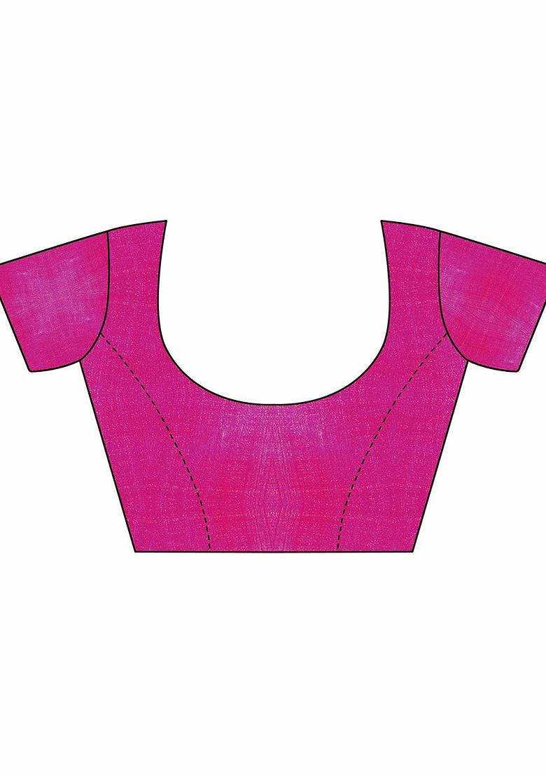 Grey Embroidered Poly Blend Sarees