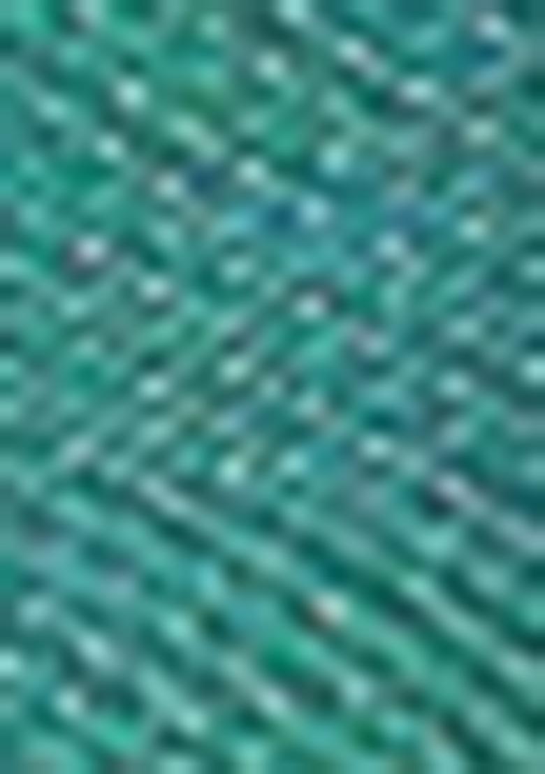 Teal Green Weaving Blended Silk Saree Set