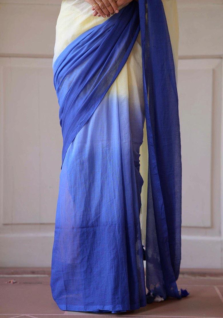 Multicolor Digital Print Cotton Saree