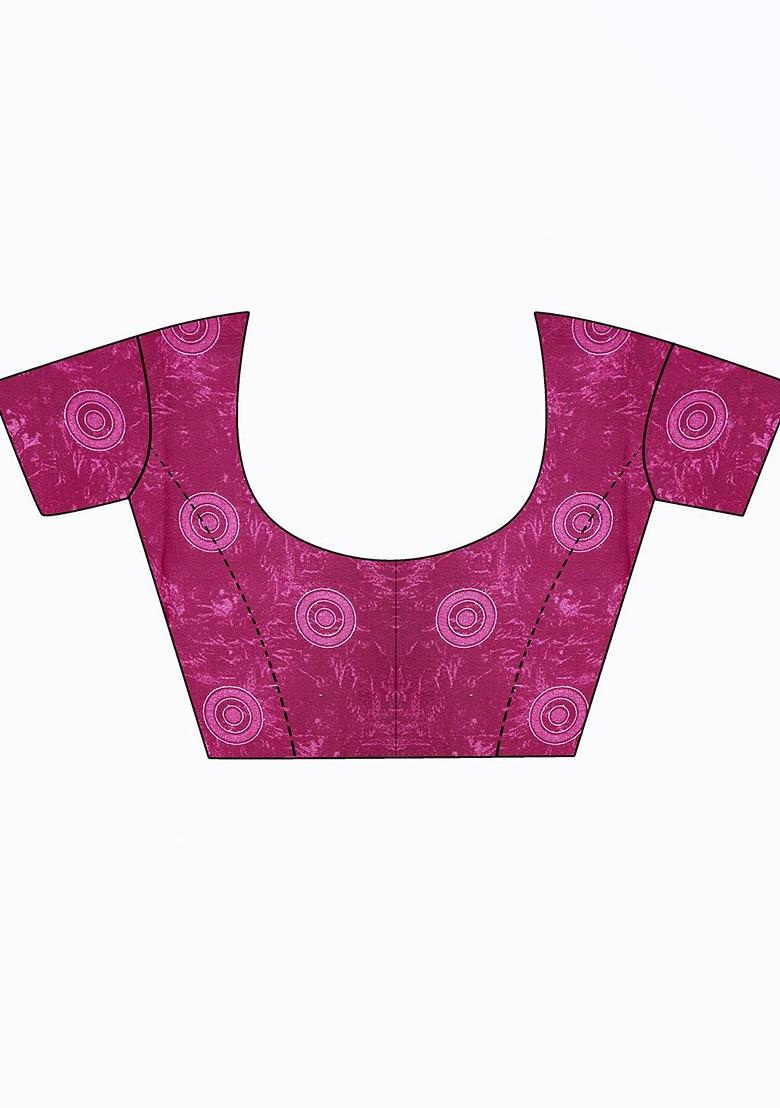 White Embroidered Georgette Saree Set