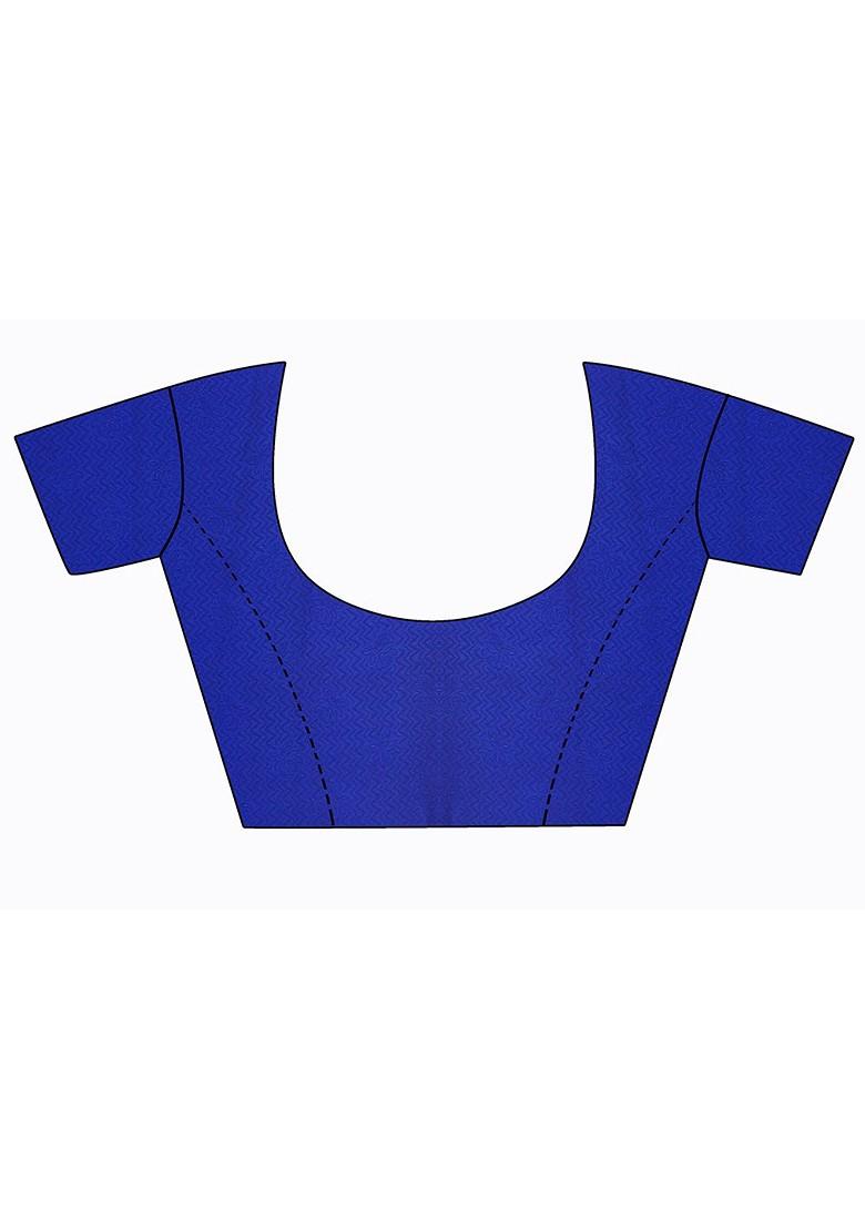 Yellow Printed Georgette Saree Set (Set Of 2)