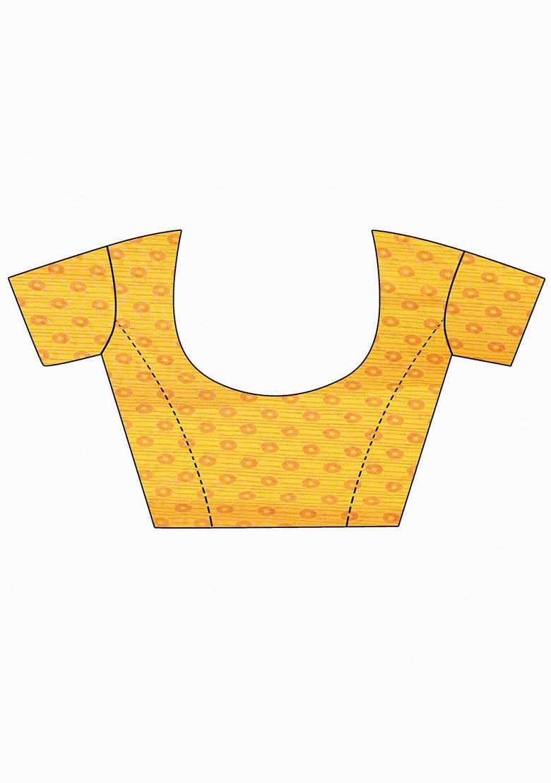 Maroon Embroidered Poly Blend Saree Set