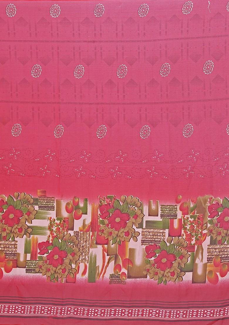 Turquoise Blue Embroidered Georgette Saree Set