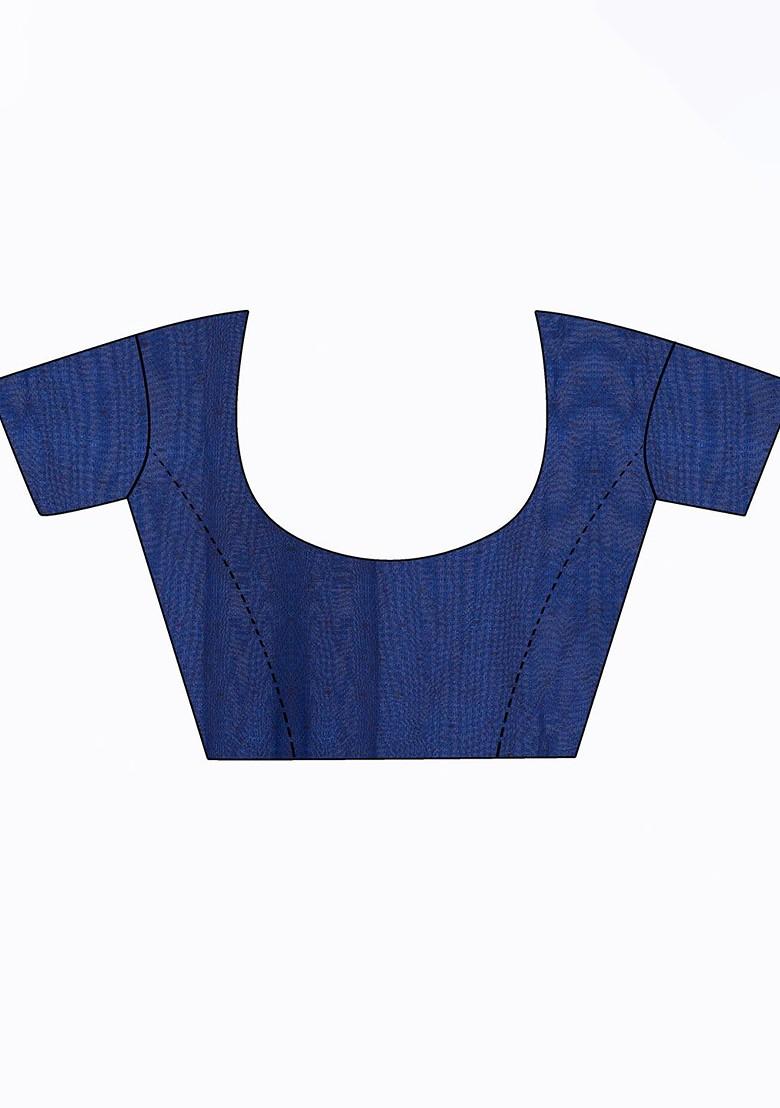 Beige Embroidered Georgette Saree Set