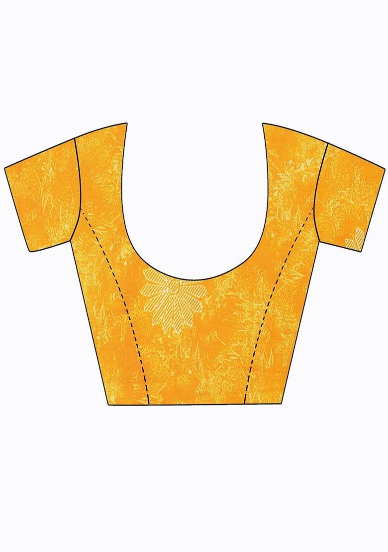 White Embroidered Georgette Saree Set