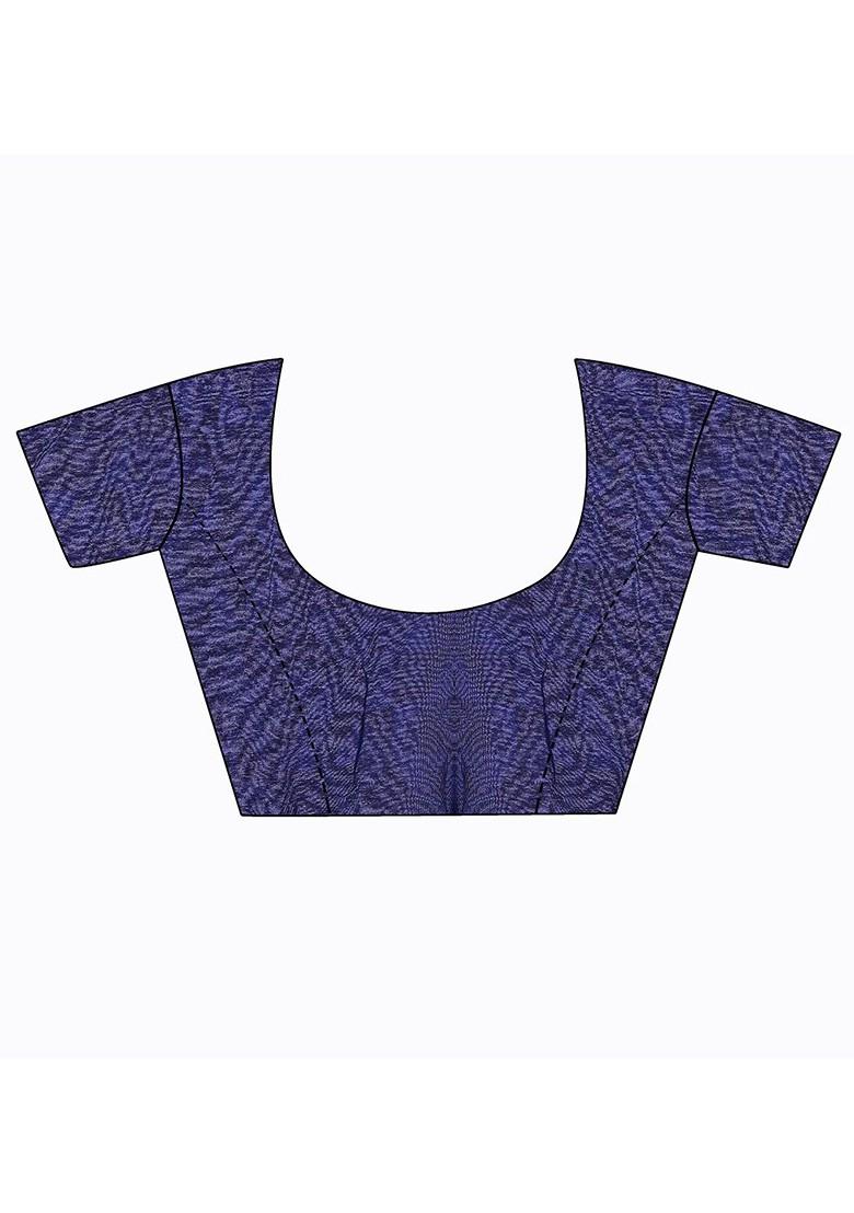 White Embroidered Georgette Saree Set