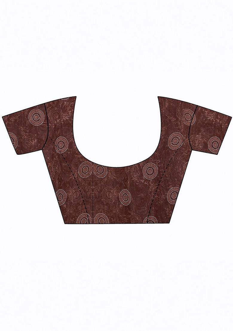 Green Embroidered Georgette Saree Set