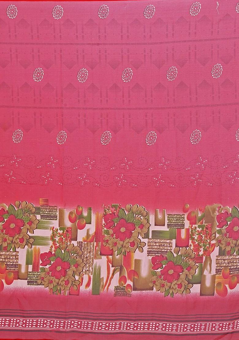 Navy Blue Embroidered Georgette Saree Set