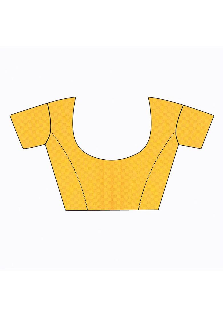 Beige Embroidered Georgette Saree Set (Set Of 2)