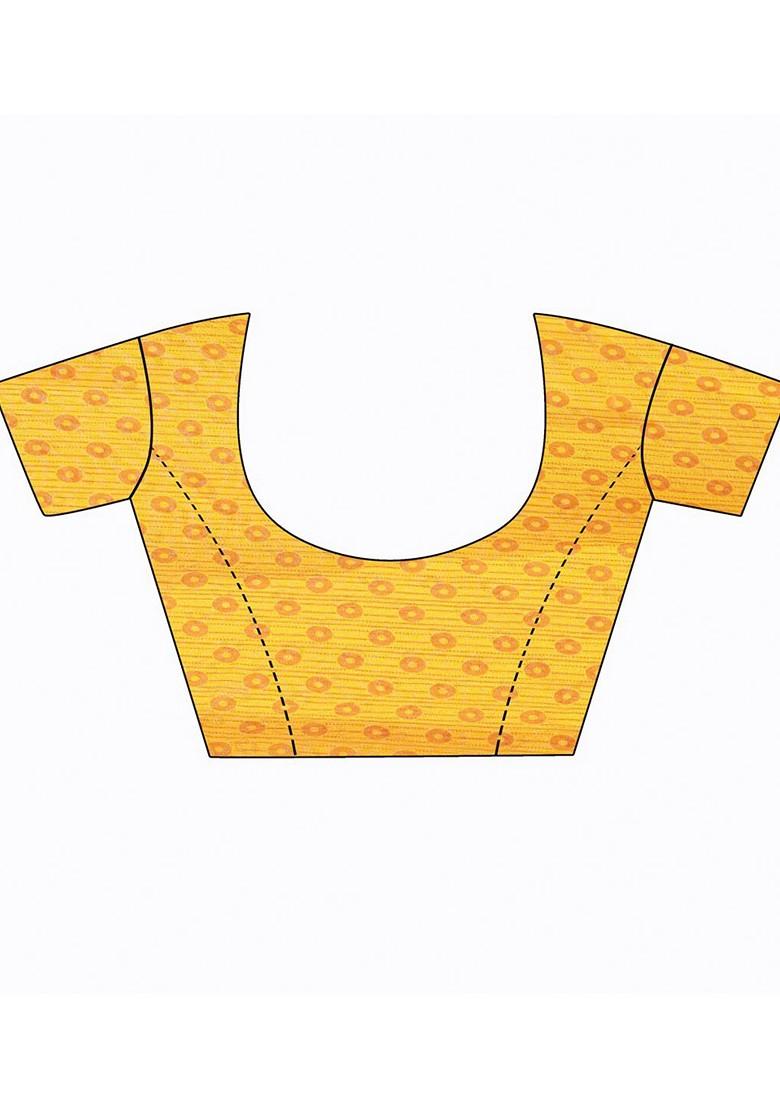 Maroon Embroidered Poly Blend Saree Set