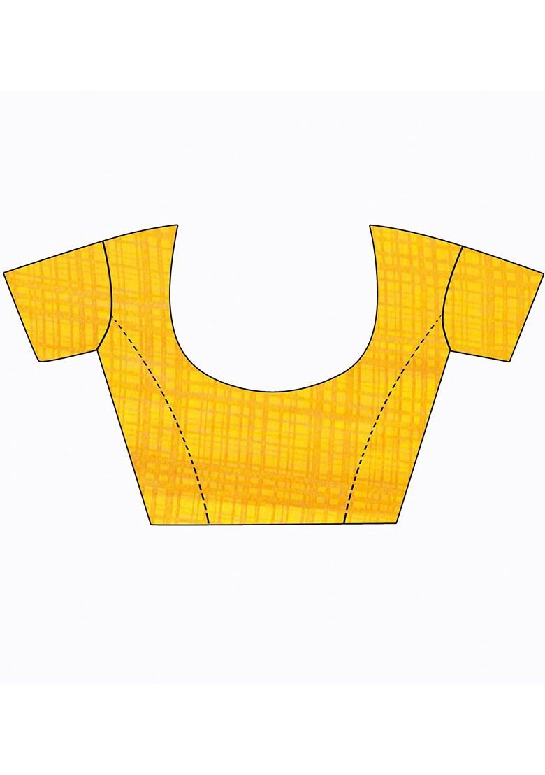 Pink Floral Georgette Saree Set (Set Of 2)