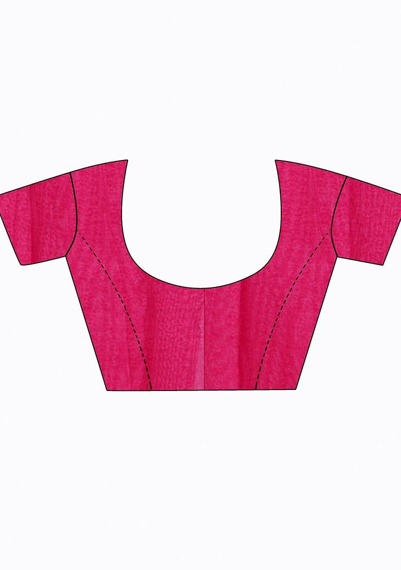 Yellow Floral Georgette Saree Set