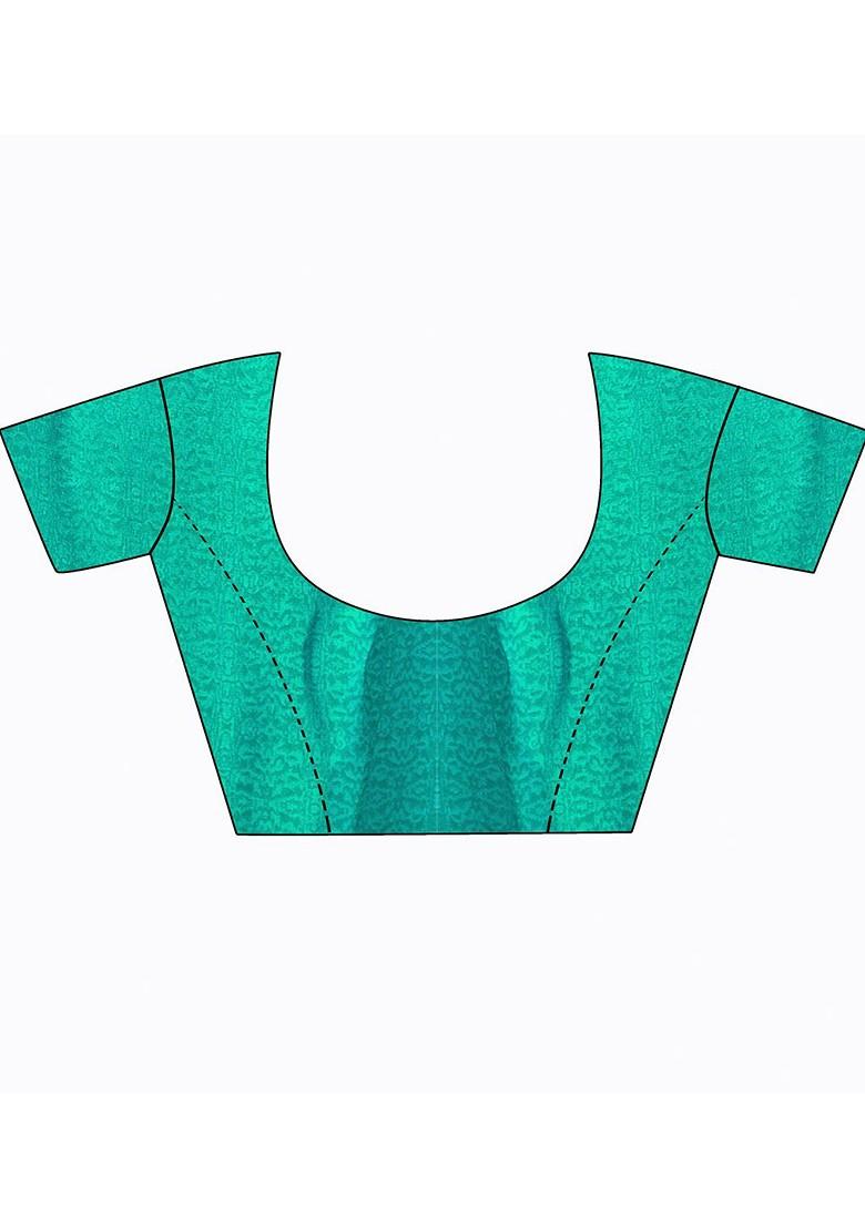 Multi Printed Georgette Saree Set (Set Of 2)