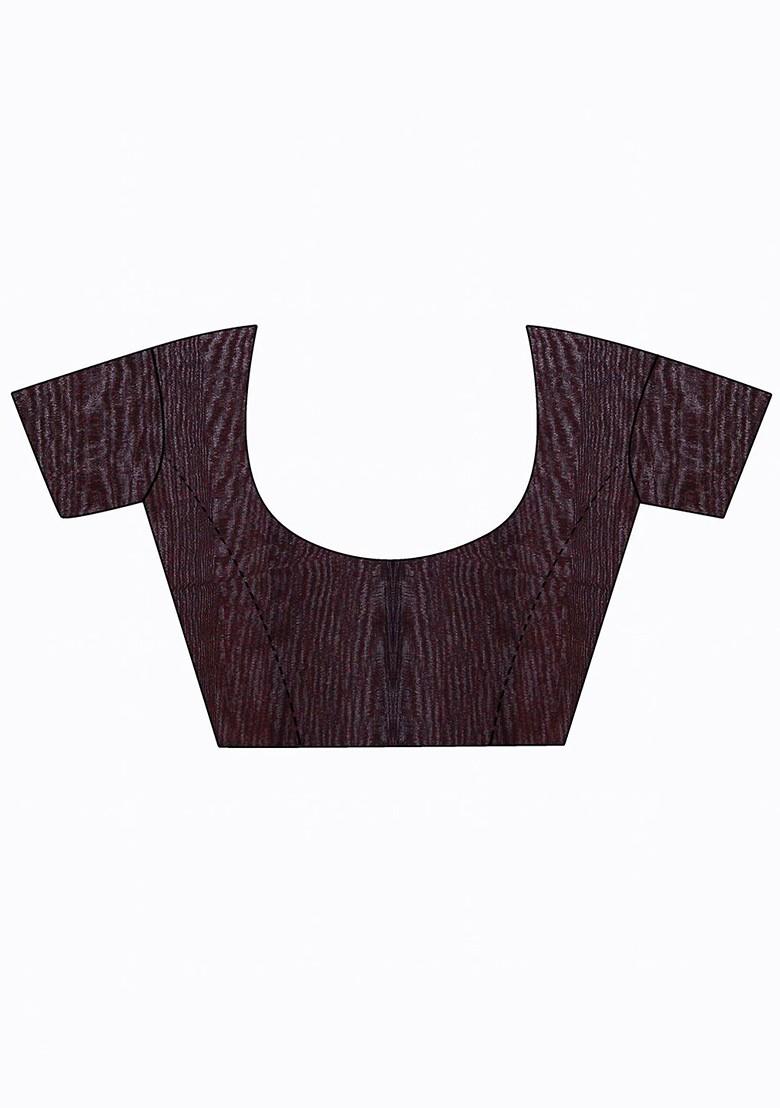 White Embroidered Georgette Saree Set