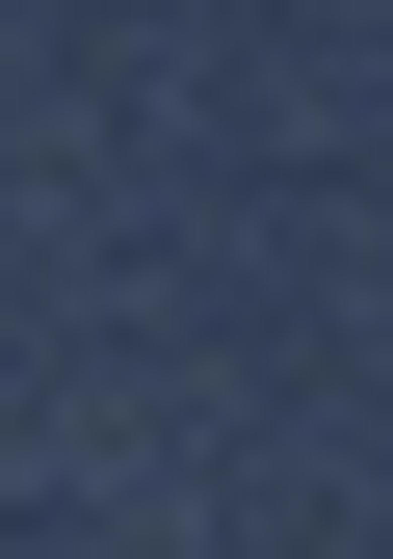 Blue Embroidered Satin Saree Set - Indya