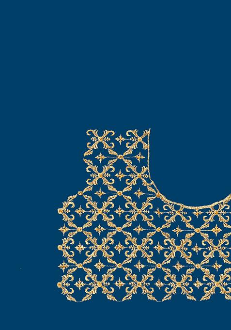 Teal Blue Sequin Work Art Silk Saree Set