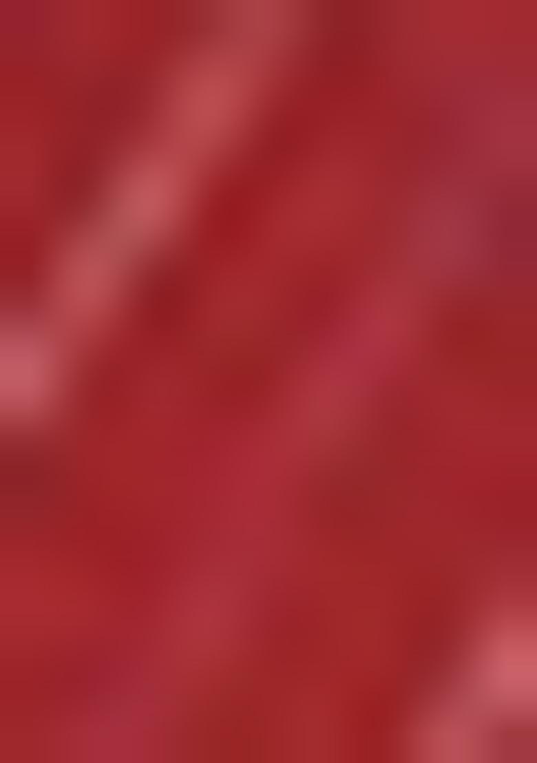 Dark Red Solid Cotton Saree Set