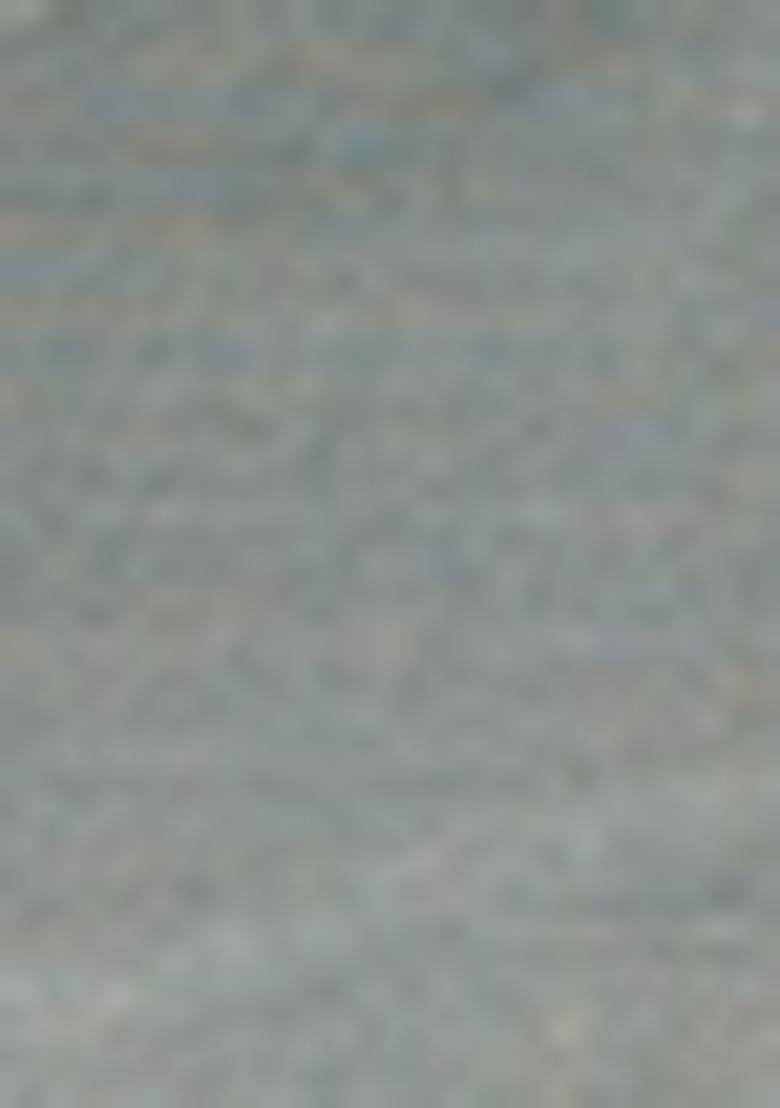 Ice Blue Solid Cotton Saree Set