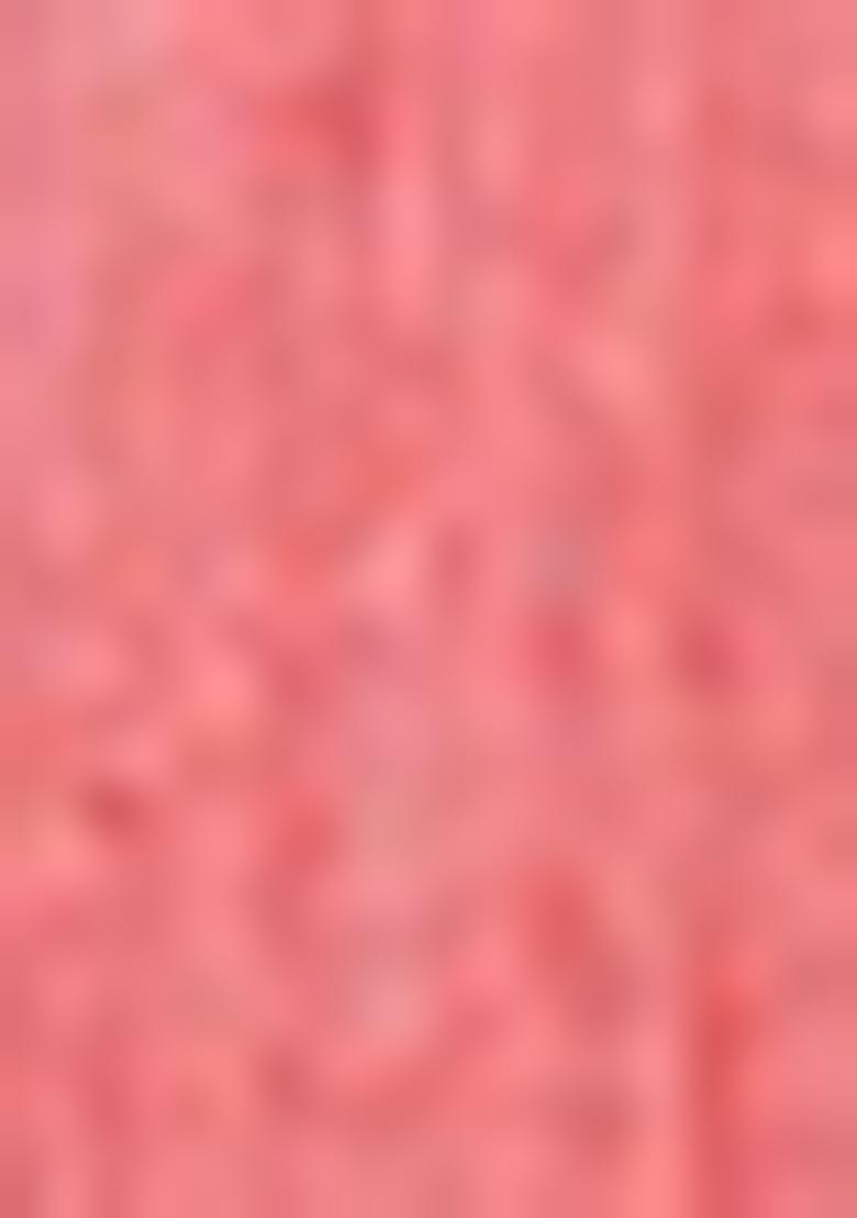 Red Printed Chanderi Saree Set