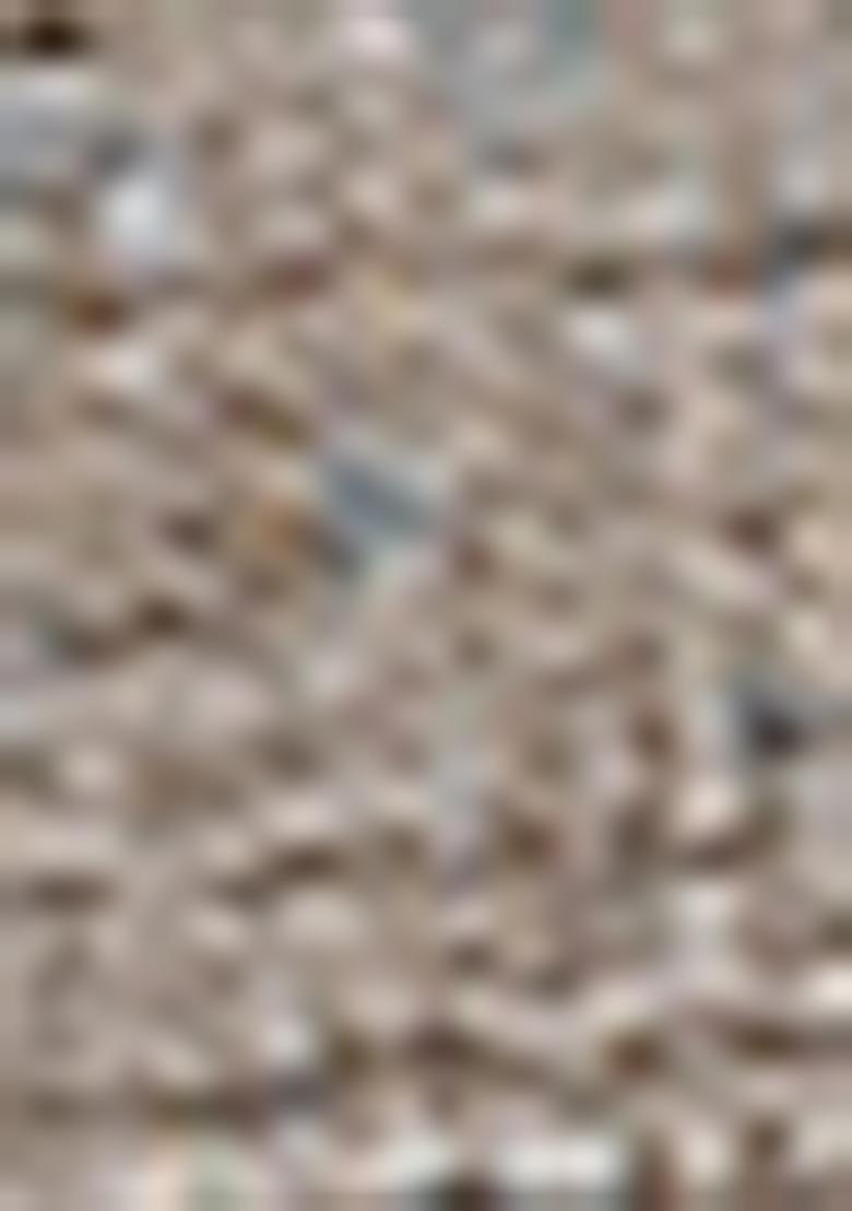 Grey Embroidered Art Silk Saree Set - Indya