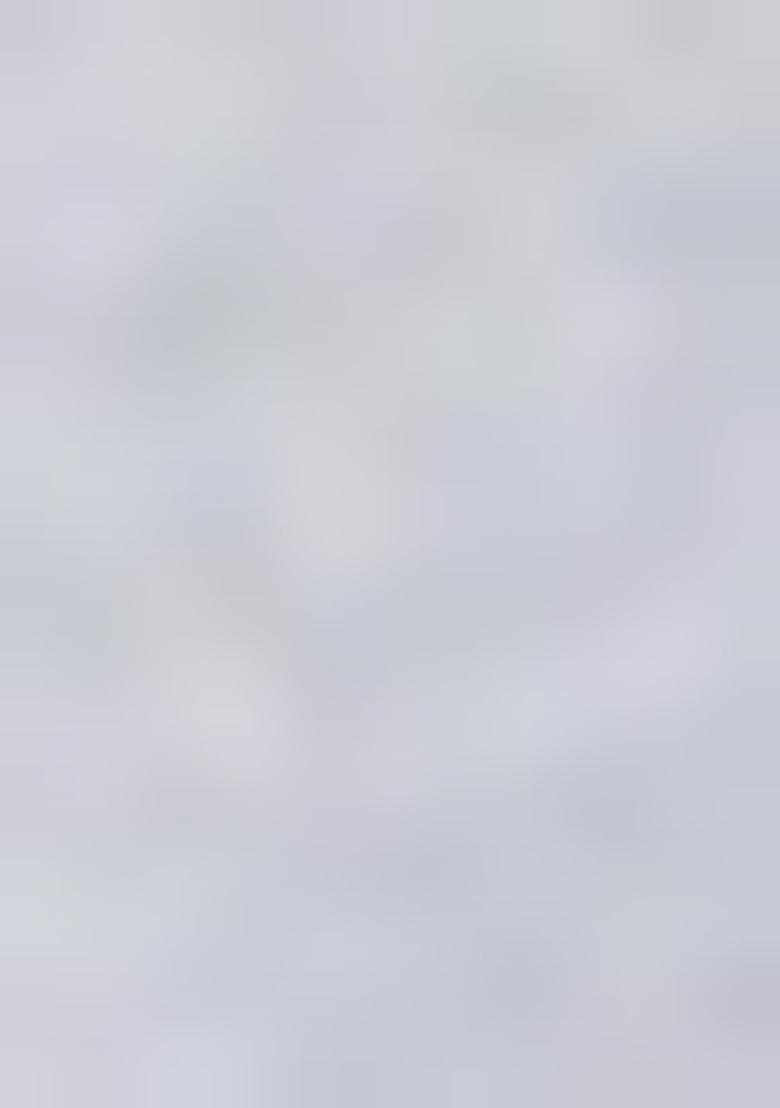 Sky Blue Floral Print Tussar Silk Saree Set