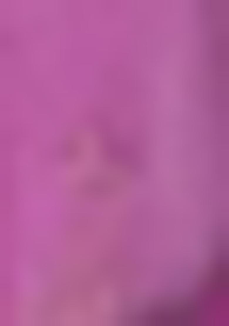 Rani Pink Weaving Silk Saree Set