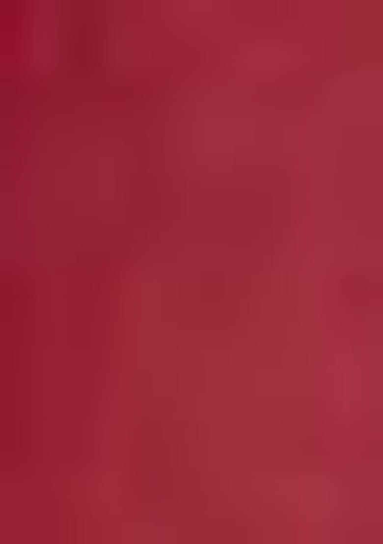 Vivid Burgundy Printed Silk Saree Set