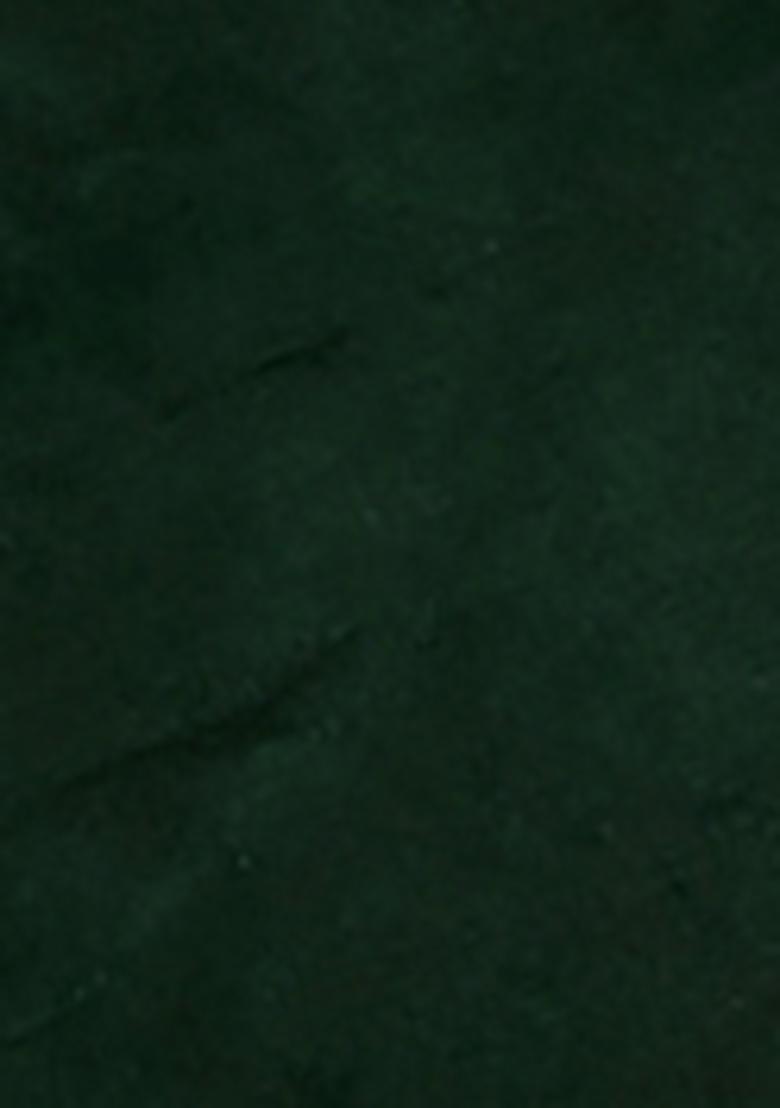 Botle Green Zari Work Banarasi Silk Saree Set