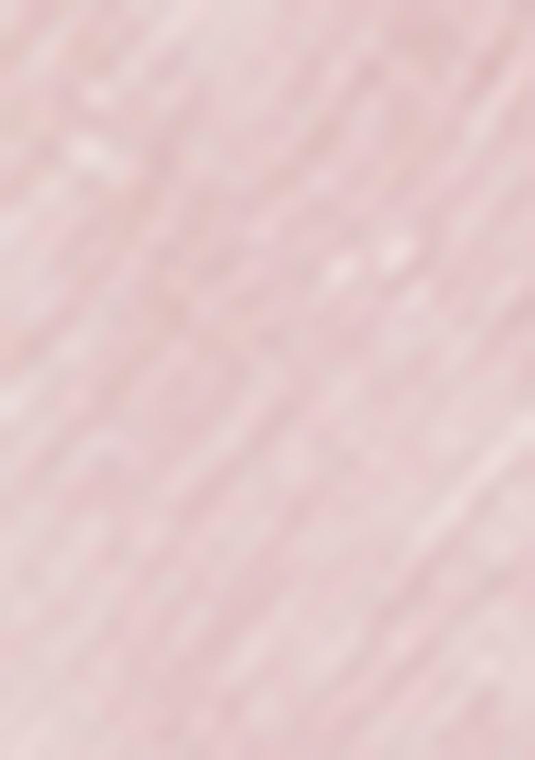 Baby Pink Printed Cotton Saree Set