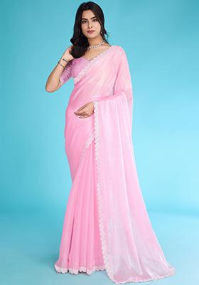 Green Zari Soft Silk Saree Set With Blouse