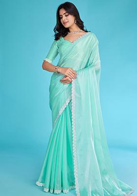 Brown Zari Soft Silk Saree Set With Blouse