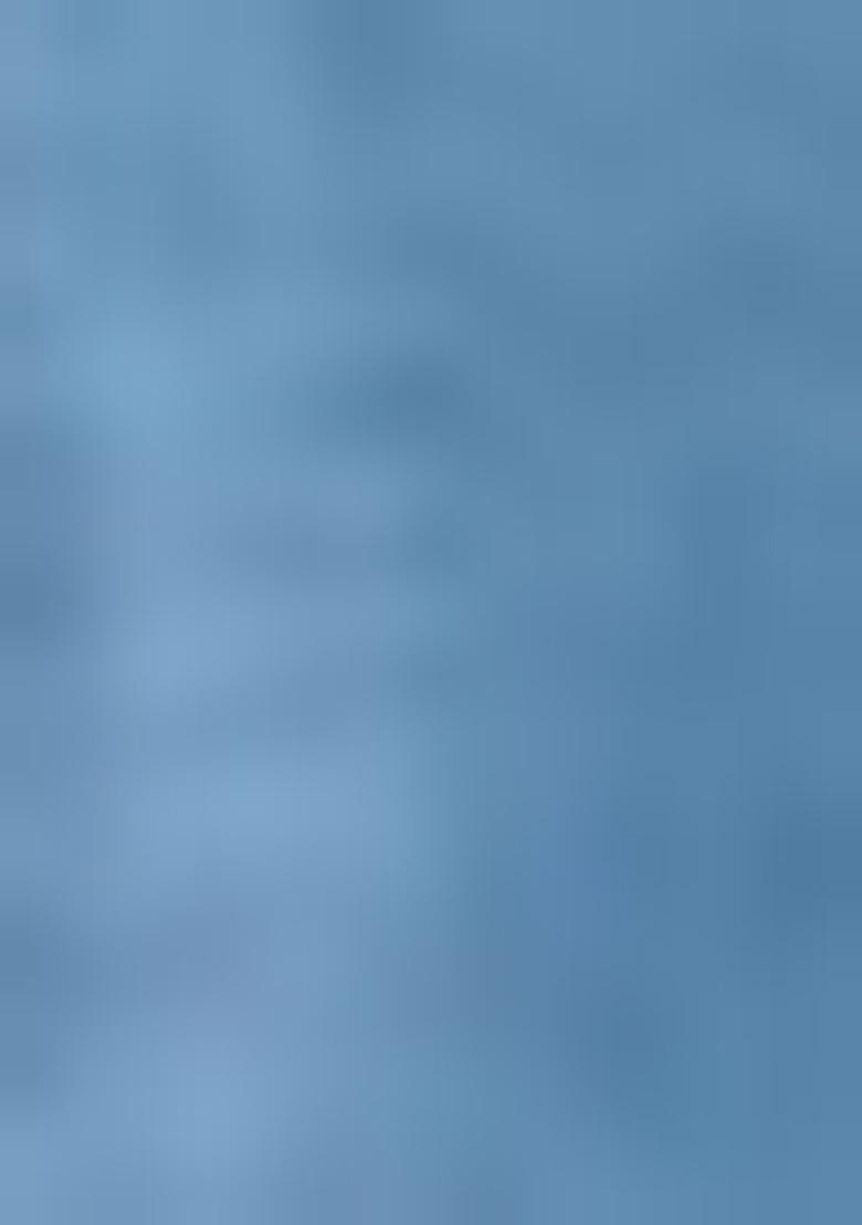 Blue Printed Linen Saree Set