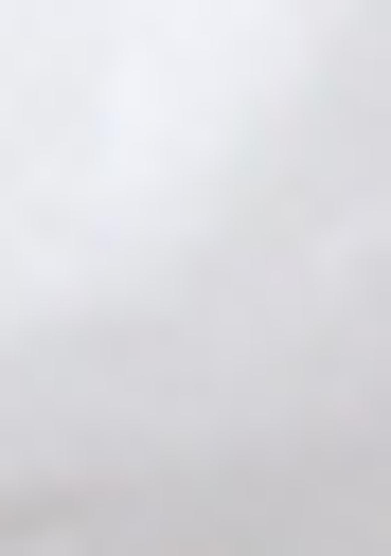 White Machine Embroidered Linen Saree Set