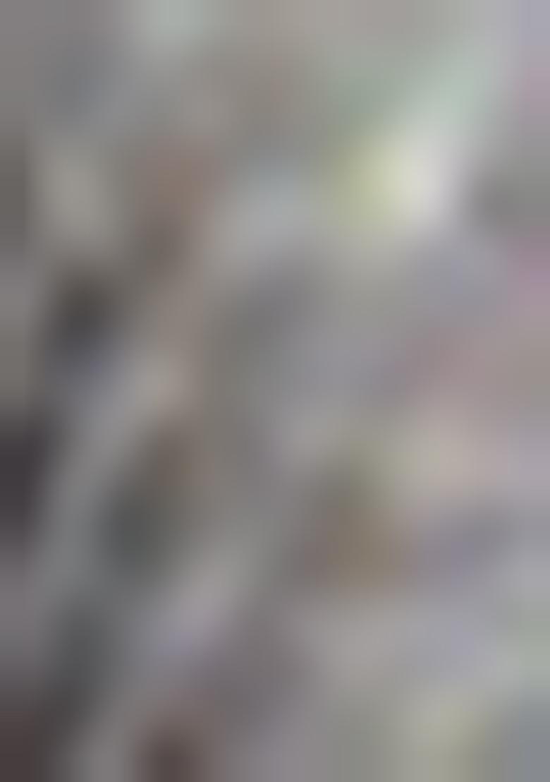 Black Abstract Print Silk Blend Saree Set