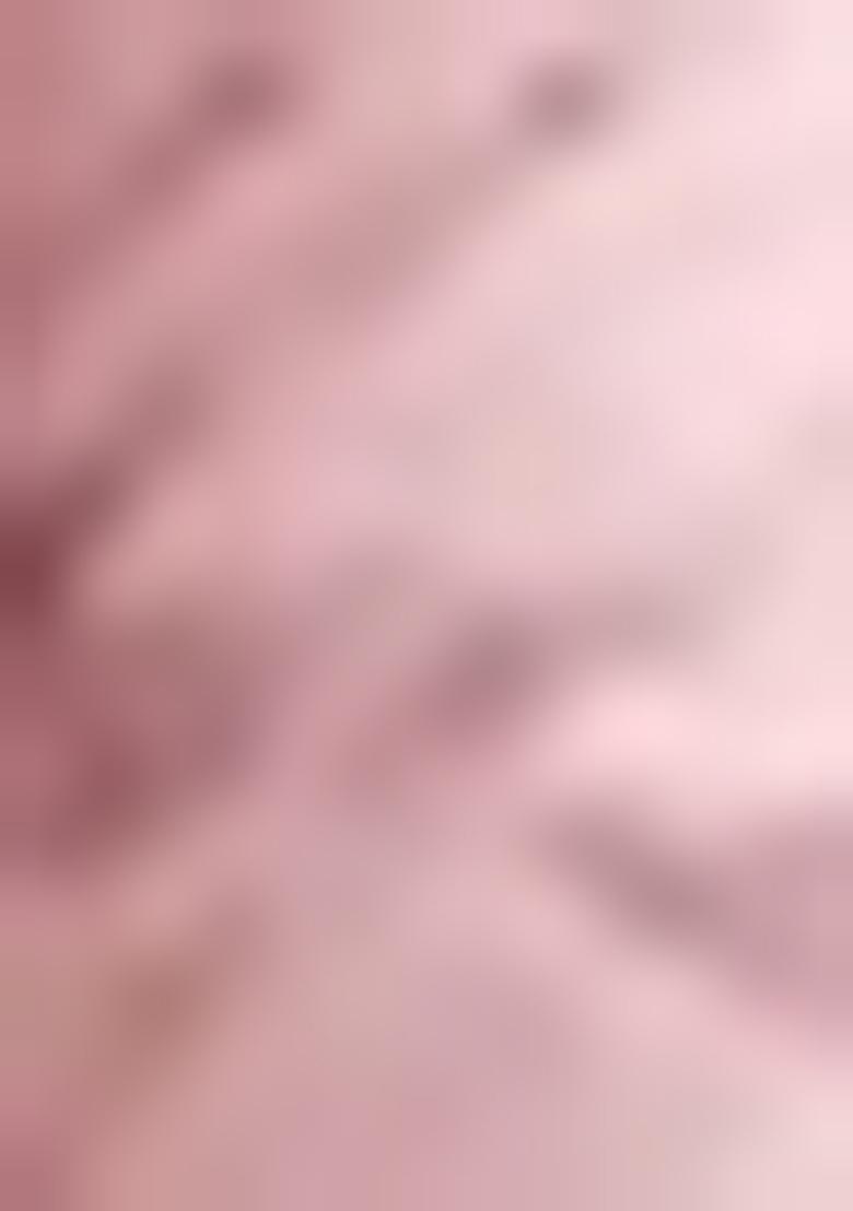 Baby Pink Floral Print Art Silk Saree Set