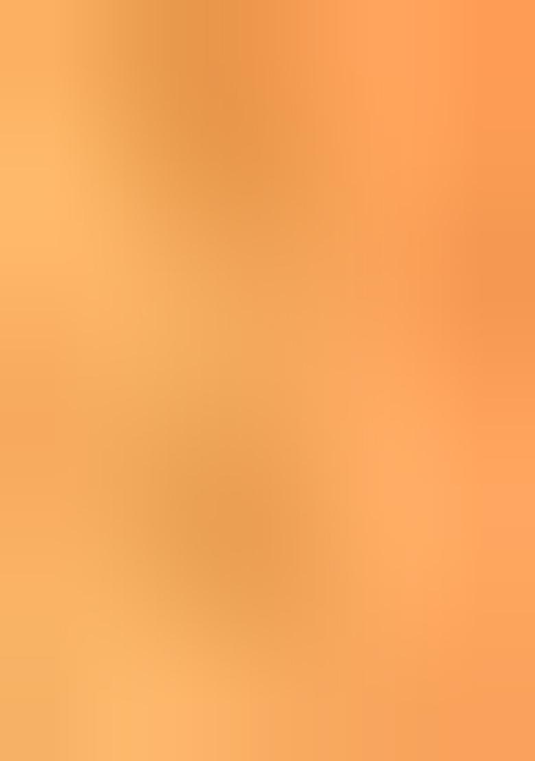 Orange Solid Silk Saree Set