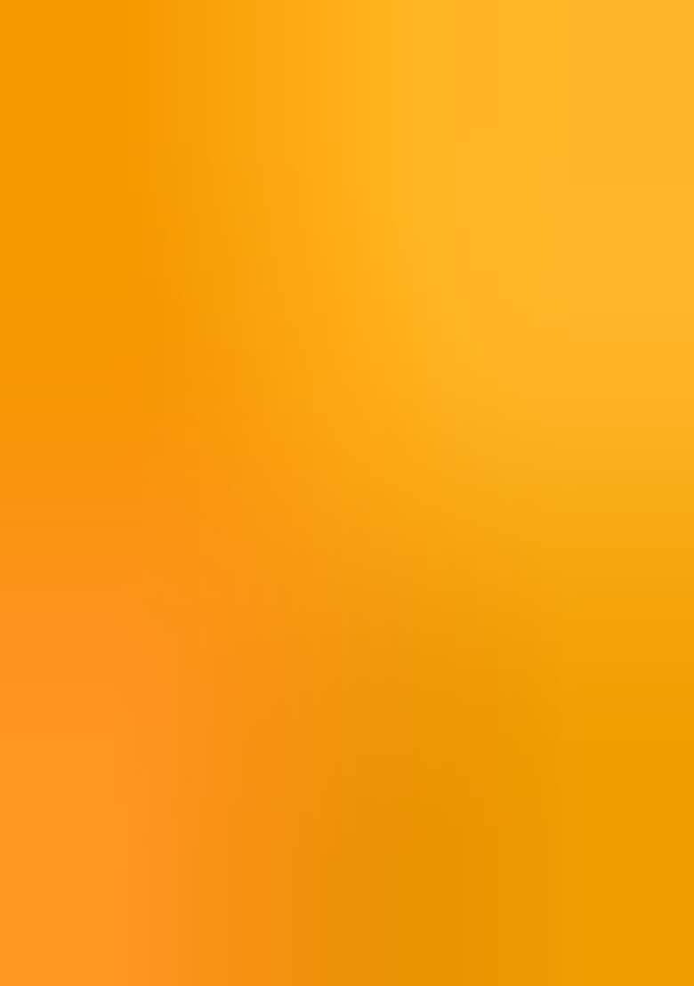 Orange Solid Silk Blend Saree Set