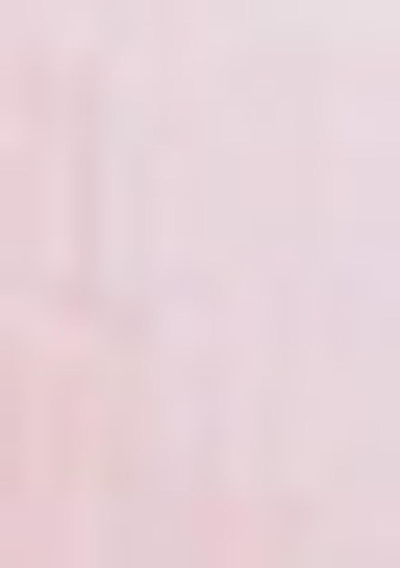 Pink Printed Vichitra Silk Saree Set