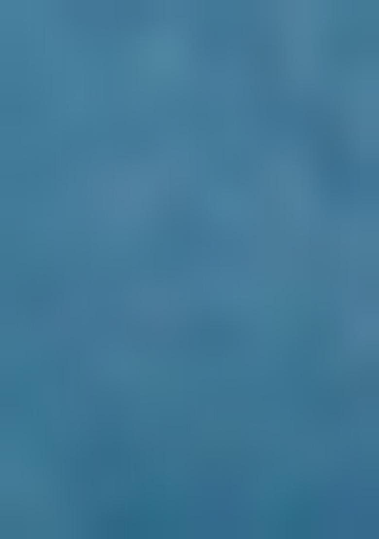 Blue Digital Print Chinon Saree Set