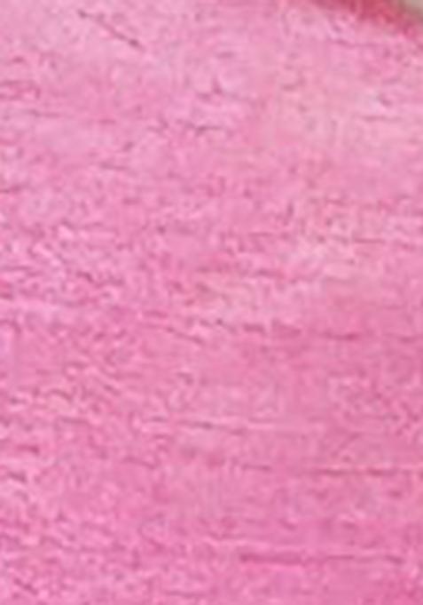 Pink Pedding Color Solid Chinon Pre Stitched Saree